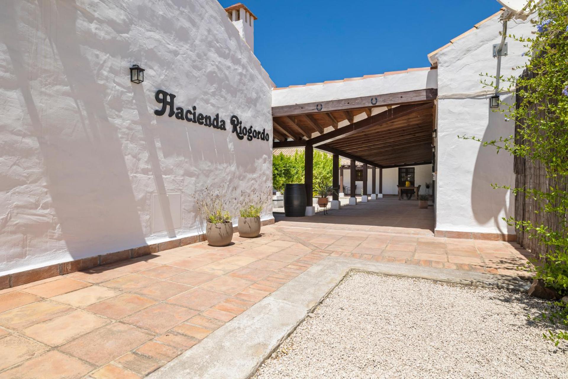Hacienda Riogordo Bed and Breakfast Exteriör bild